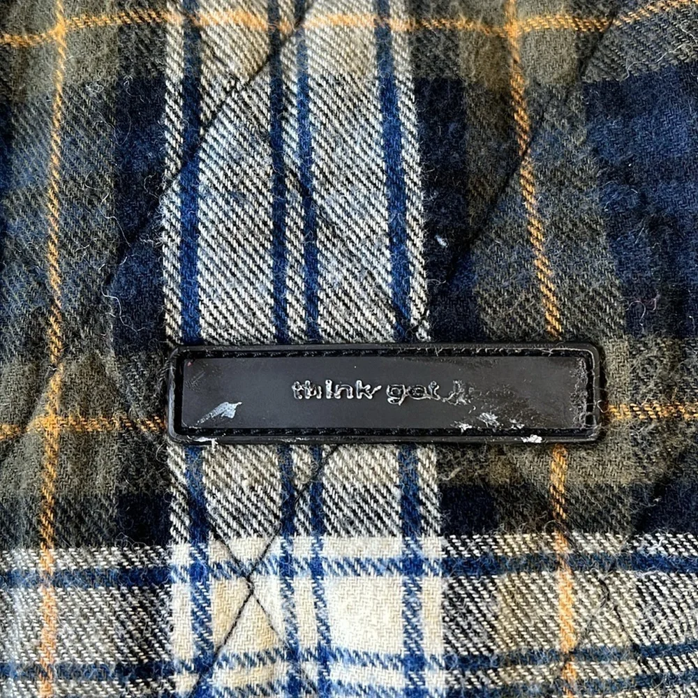 Zara flannel plaid shacket snap front jacket